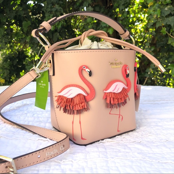 🚫SOLD🚫 Kate Spade By the Pool Flamingo Pippa - Picture 2 of 5